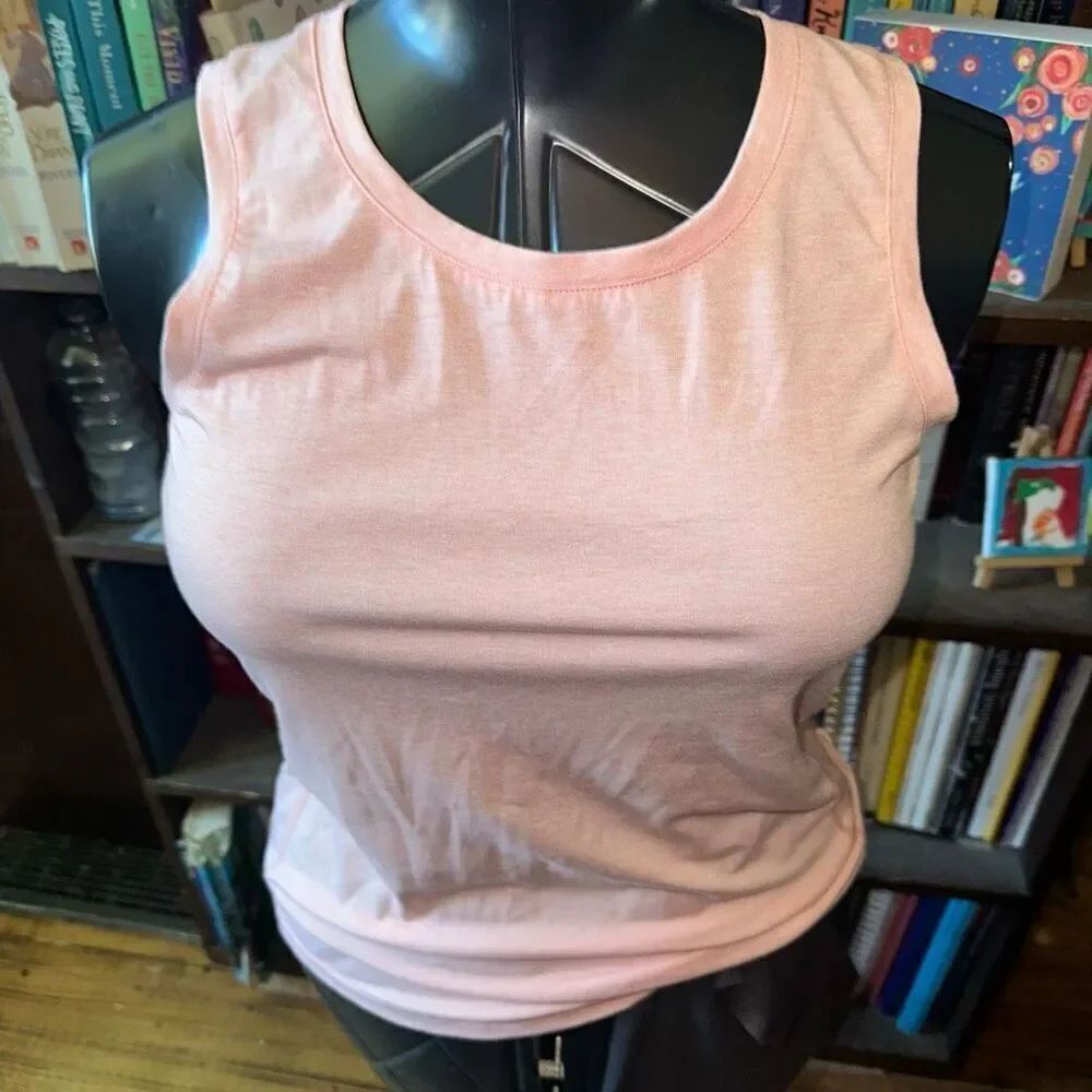 Title Nine pale pink sporty scoop neck M sleeveless top